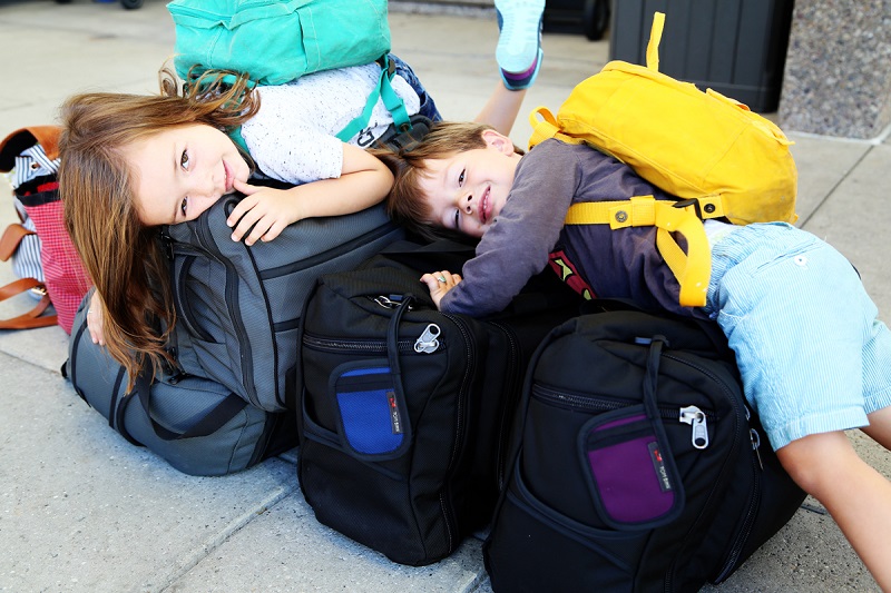 Tips for packing for a family holiday with kids