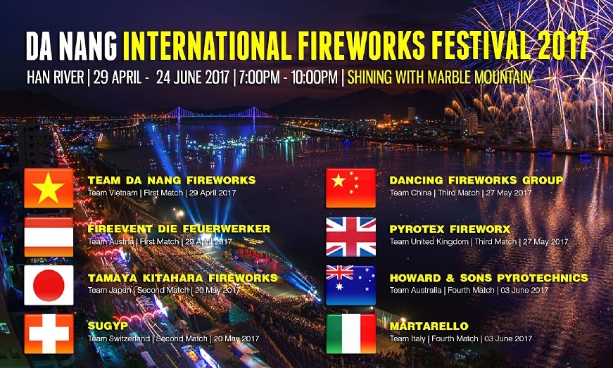Are you ready for a Danang tour with Danang International Fireworks Festival 2017 ?