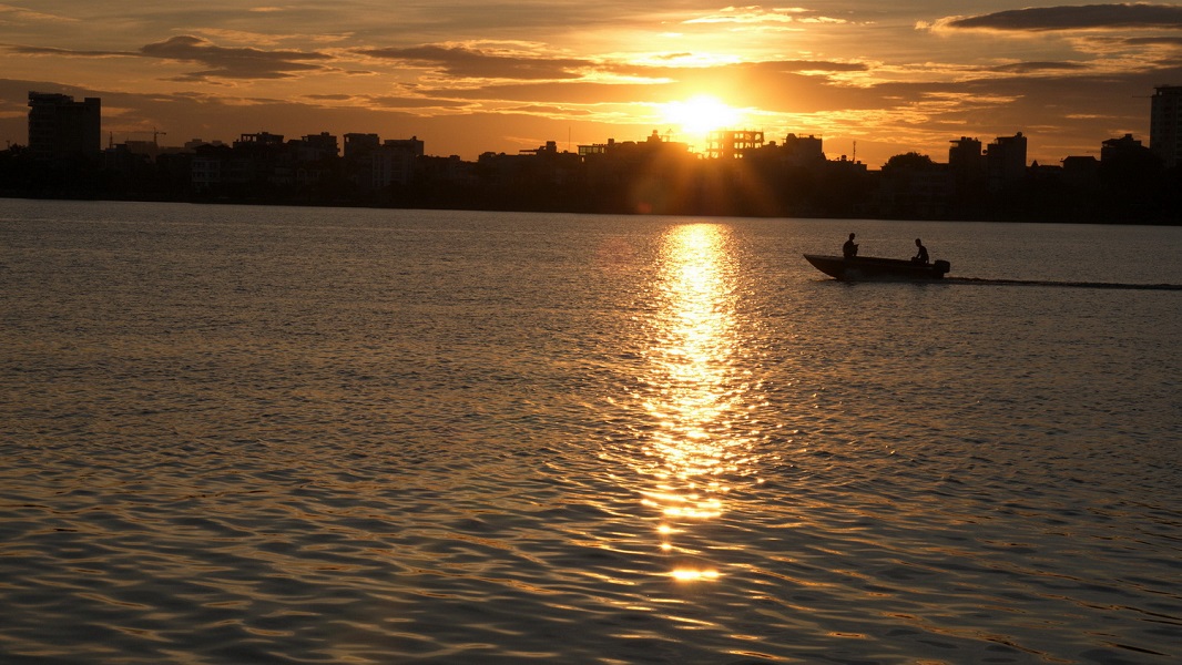 West Lake (Hồ Tây) in Hanoi
