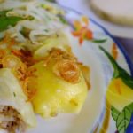 Enjoy Rice wrapper rolls with egg in Ha Giang